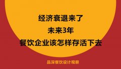 經(jīng)濟(jì)衰退來(lái)了，未來(lái)3年餐飲企業(yè)該怎樣存活下去？